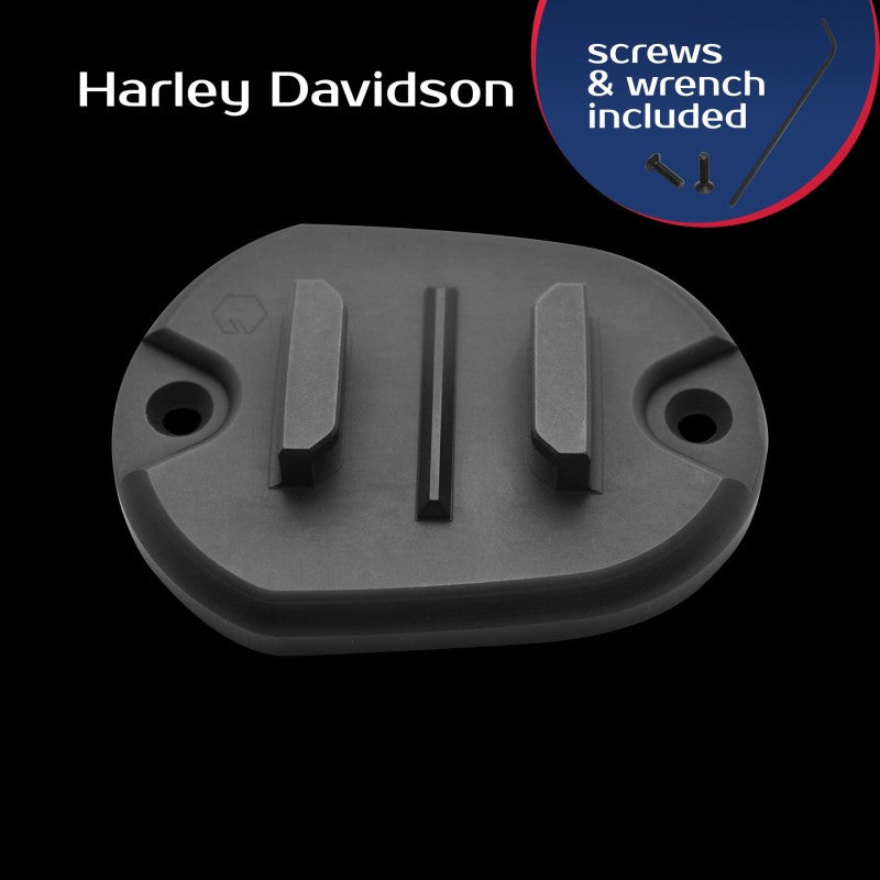 HARLEY DAVIDSON - BRAKE Master Cylinder Covers - GoPro or RAM Mount