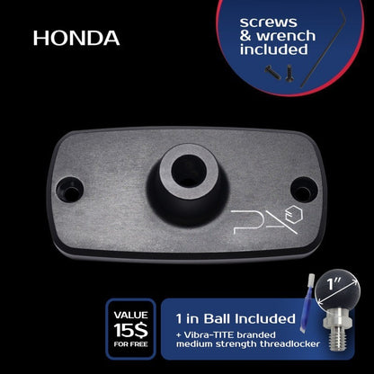 HONDA Master Cylinder Covers BRAKE - GoPro or RAM Mount