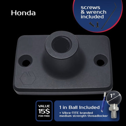 HONDA Master Cylinder Covers BRAKE - GoPro or RAM Mount