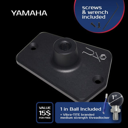 YAMAHA Master Cylinder Covers BRAKE Side  GoPro or RAM Mount